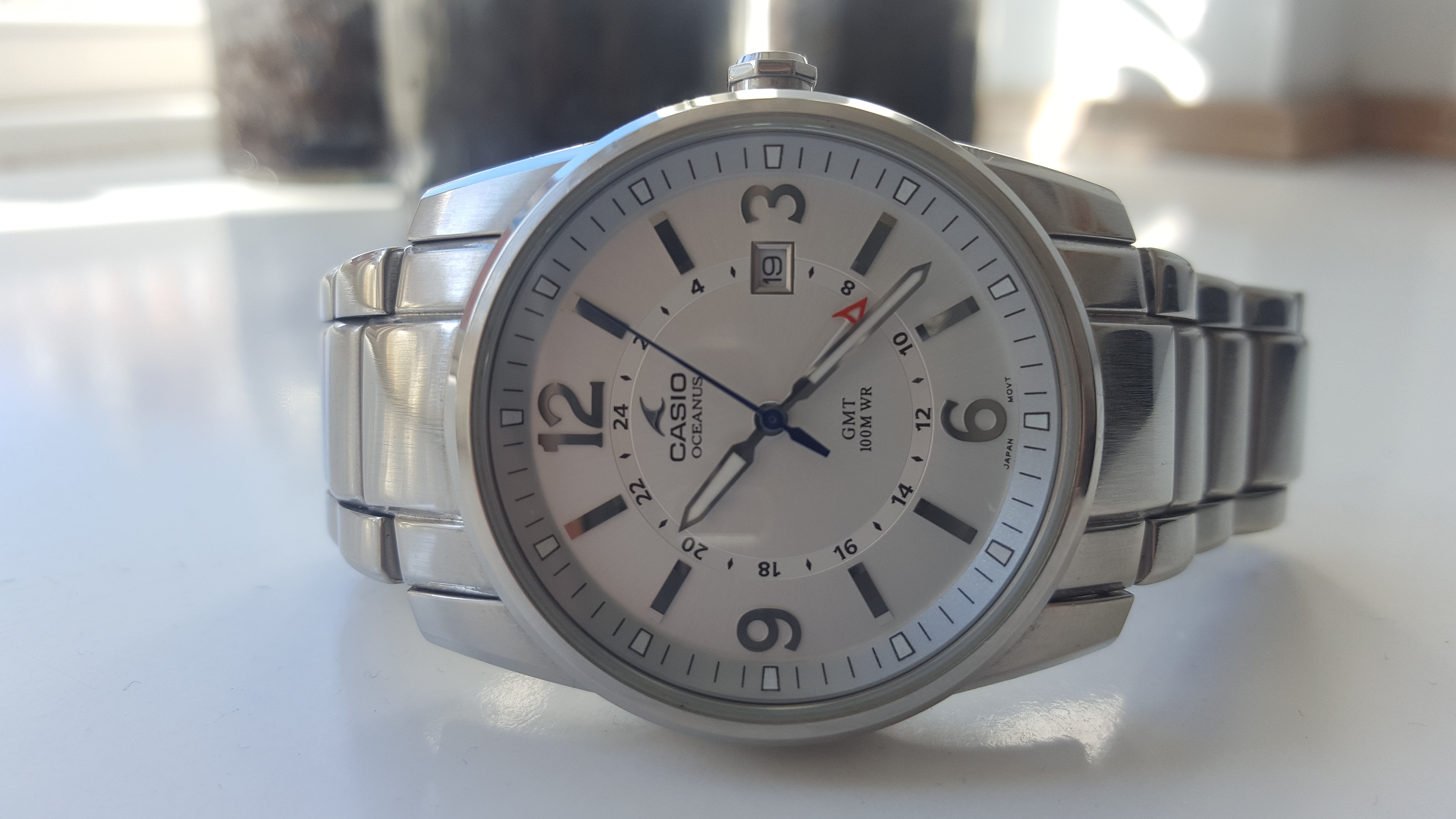 casio oceanus gmt