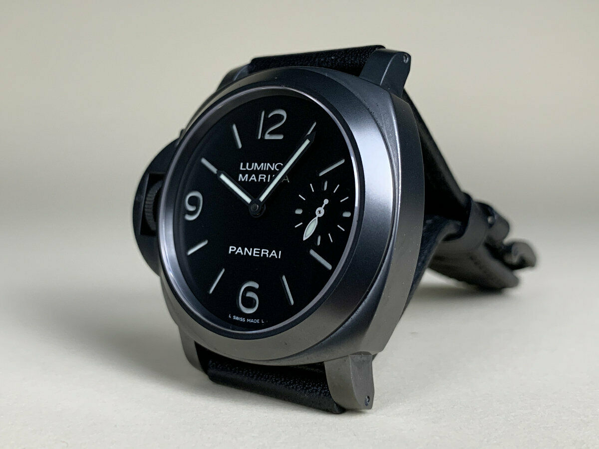 Panerai PAM00026 PAM 26 K Luminor Marina Left Handed Destro PVD