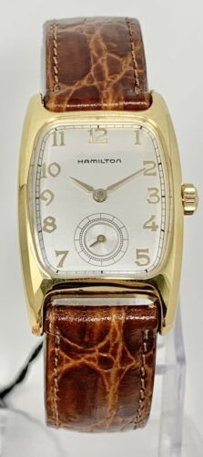 【本日のみお値下げ】稼働品 ハミルトン HAMILTON ボルトン 6186 Vintage Hamilton Boulton 6186 Registered Edition 15 Jewel