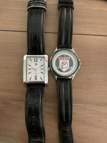 Old Tommy Hilfiger Men s Watch and Miami Dolphin Watch WatchCharts