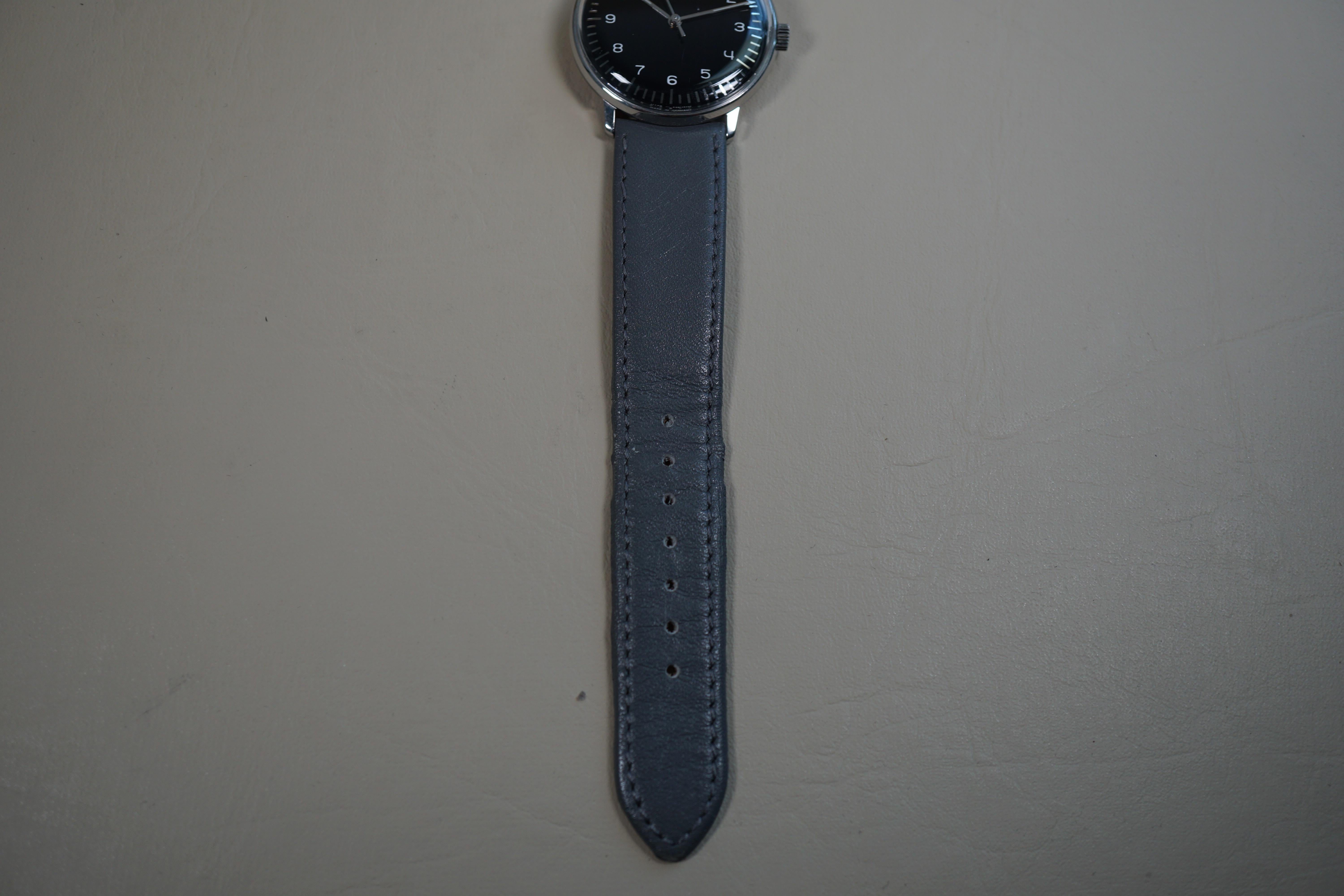 WTS Junghans Max Bill 4003551 310 ETA 2801 2 34mm Black Dial