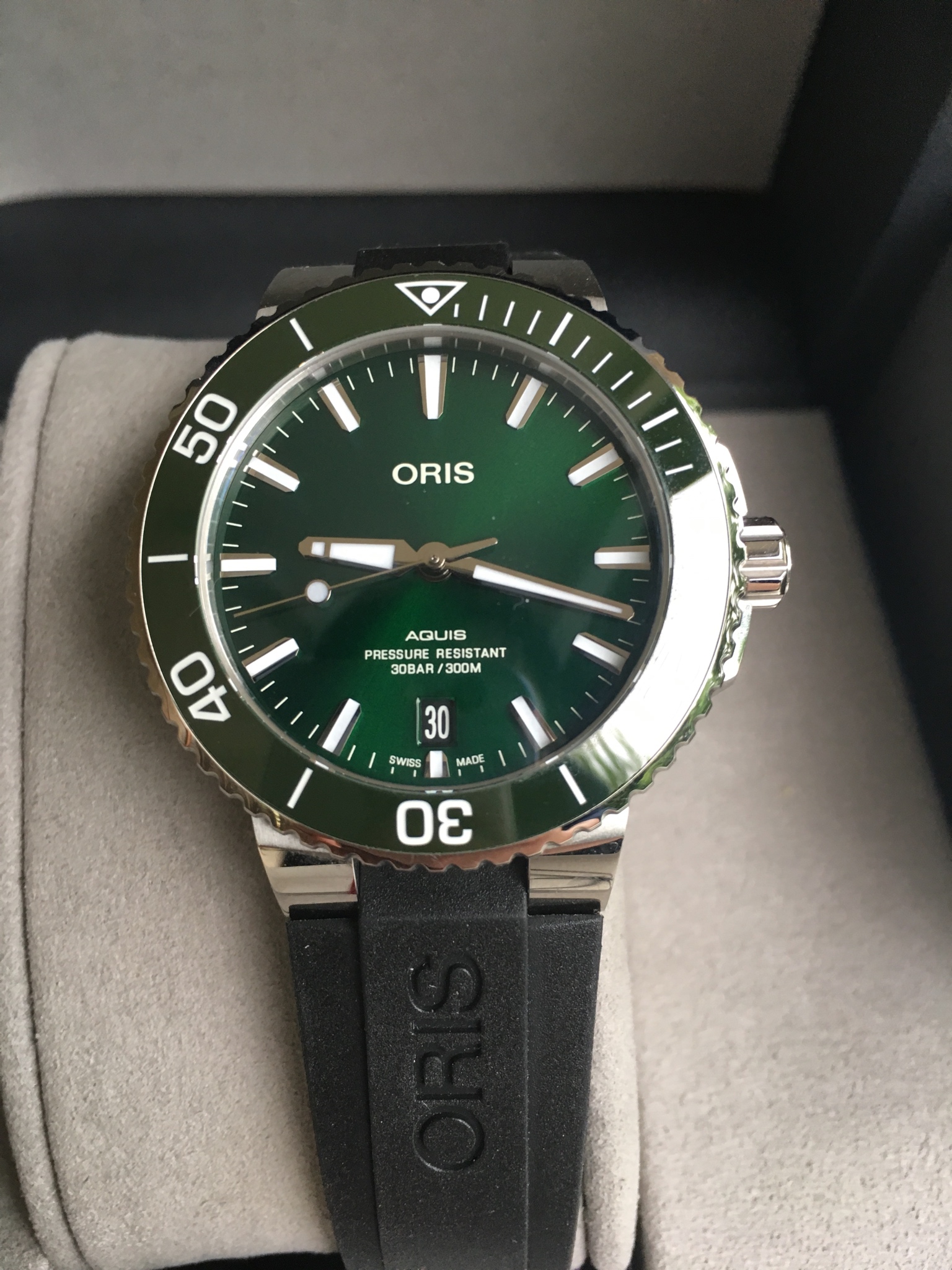 WTS Oris Aquis Green