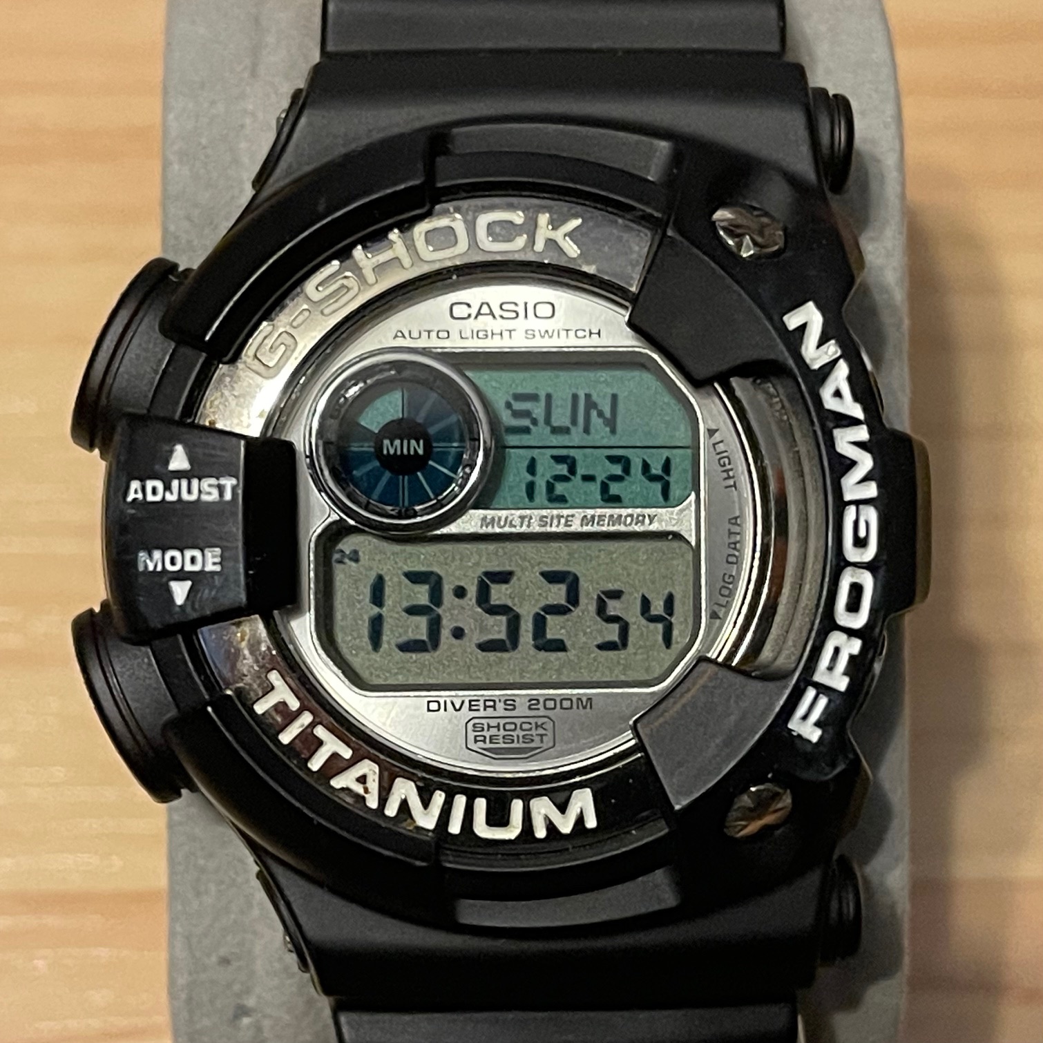 WTS] Casio G-Shock DW-9900WC-7T WCCS Titanium Frogman Black Custom 