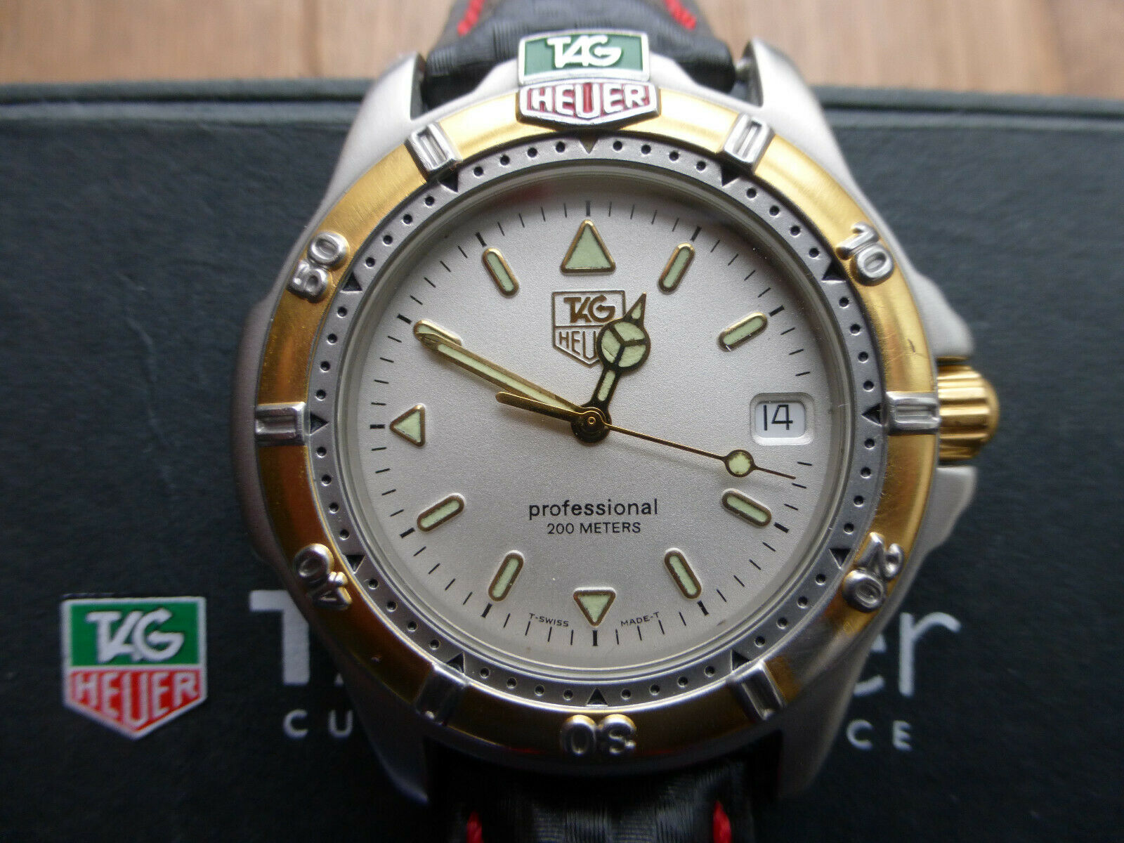 Tag Heuer Professional 4000 Series Watch Model WF1120 0