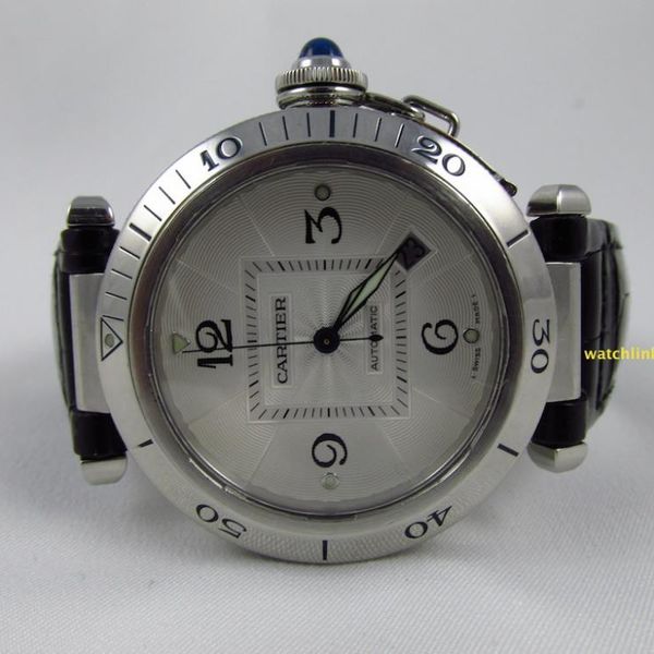 FS: Cartier Pasha 38mm Stainless Steel Automatic Box Papers ...