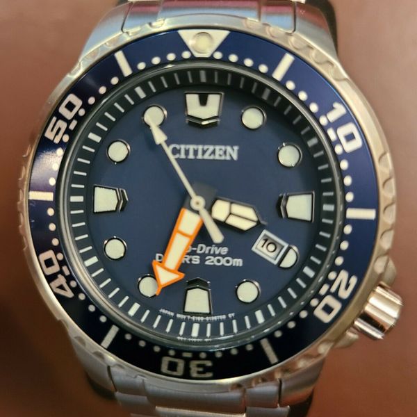Citizen Promaster Diver BN015109L (blue) with OEM stainless steel