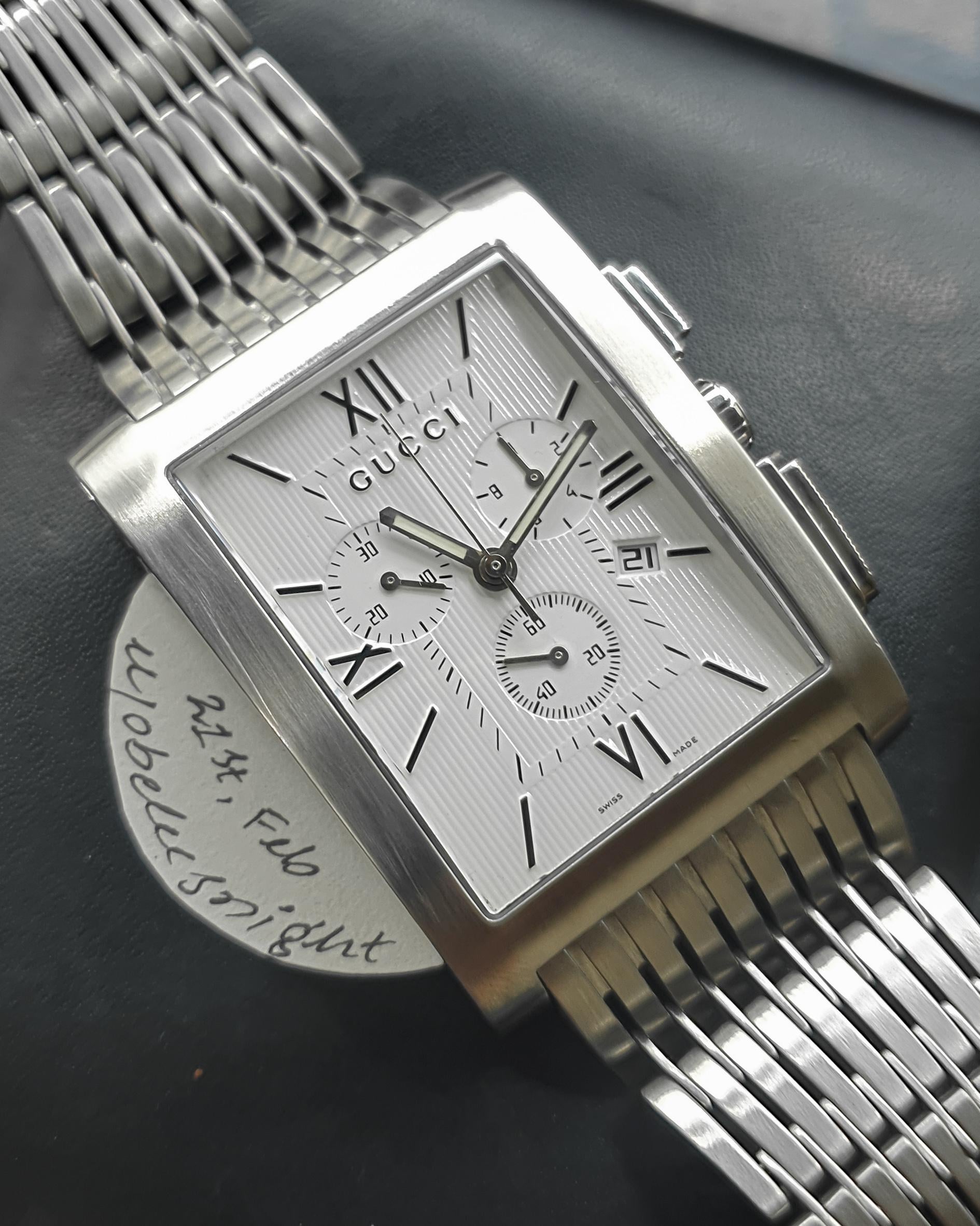 WTS] Gucci 8600M Chronograph - Sapphire - ETA Caliber 251.471 - 23