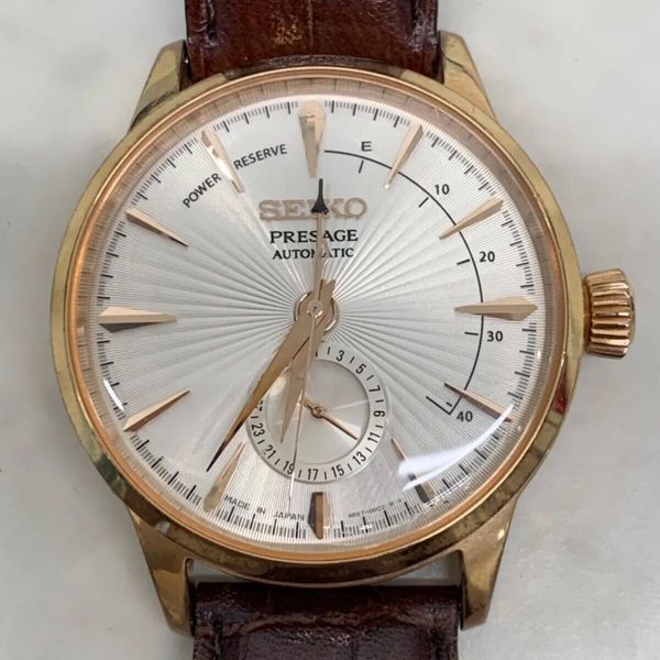 SEIKO Presage 4R57-00E0 Power Reserve Automatic Analog Authentic
