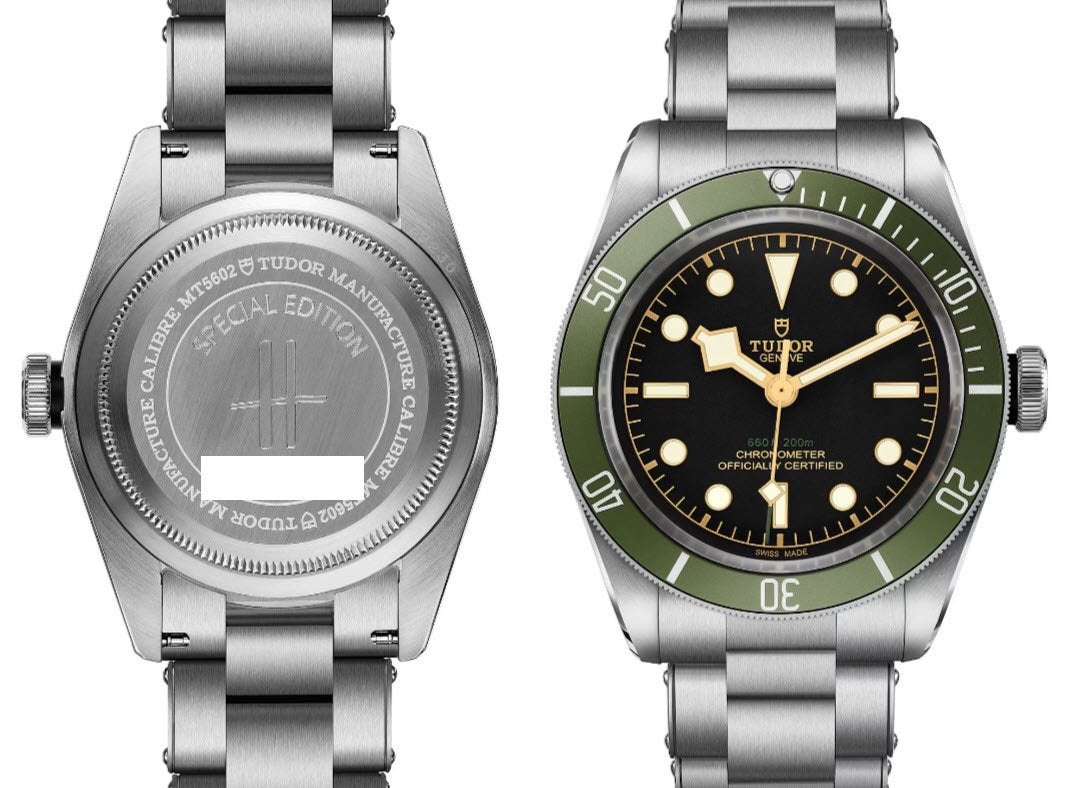 Tudor heritage black outlet bay harrods edition