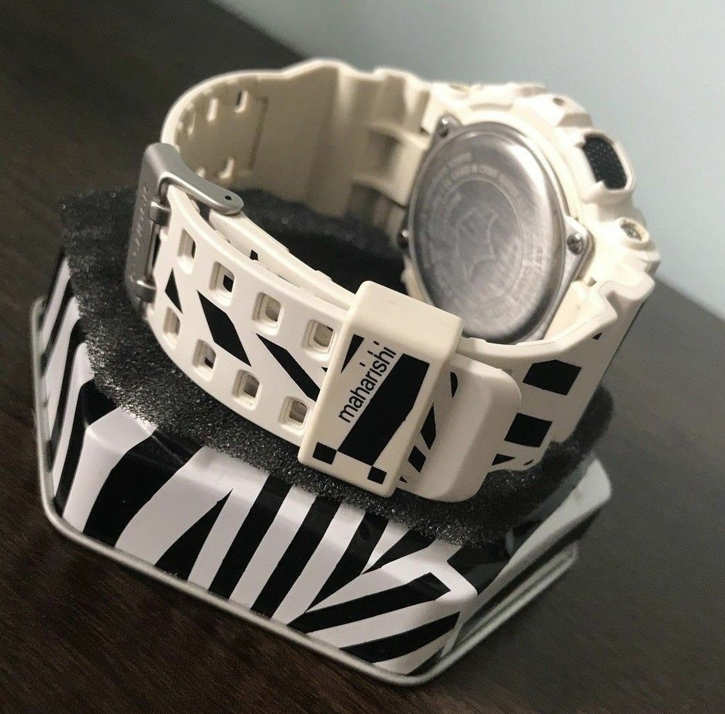 G Shock Watch Maharishi x G-Shock White Casio GA-110MH-7AJR_7 Sold