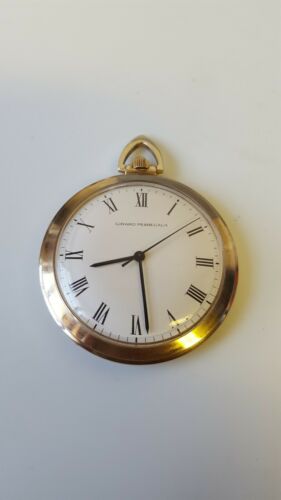 Girard perregaux Pocket watch Mechanic 17J Winding Run Well 10K