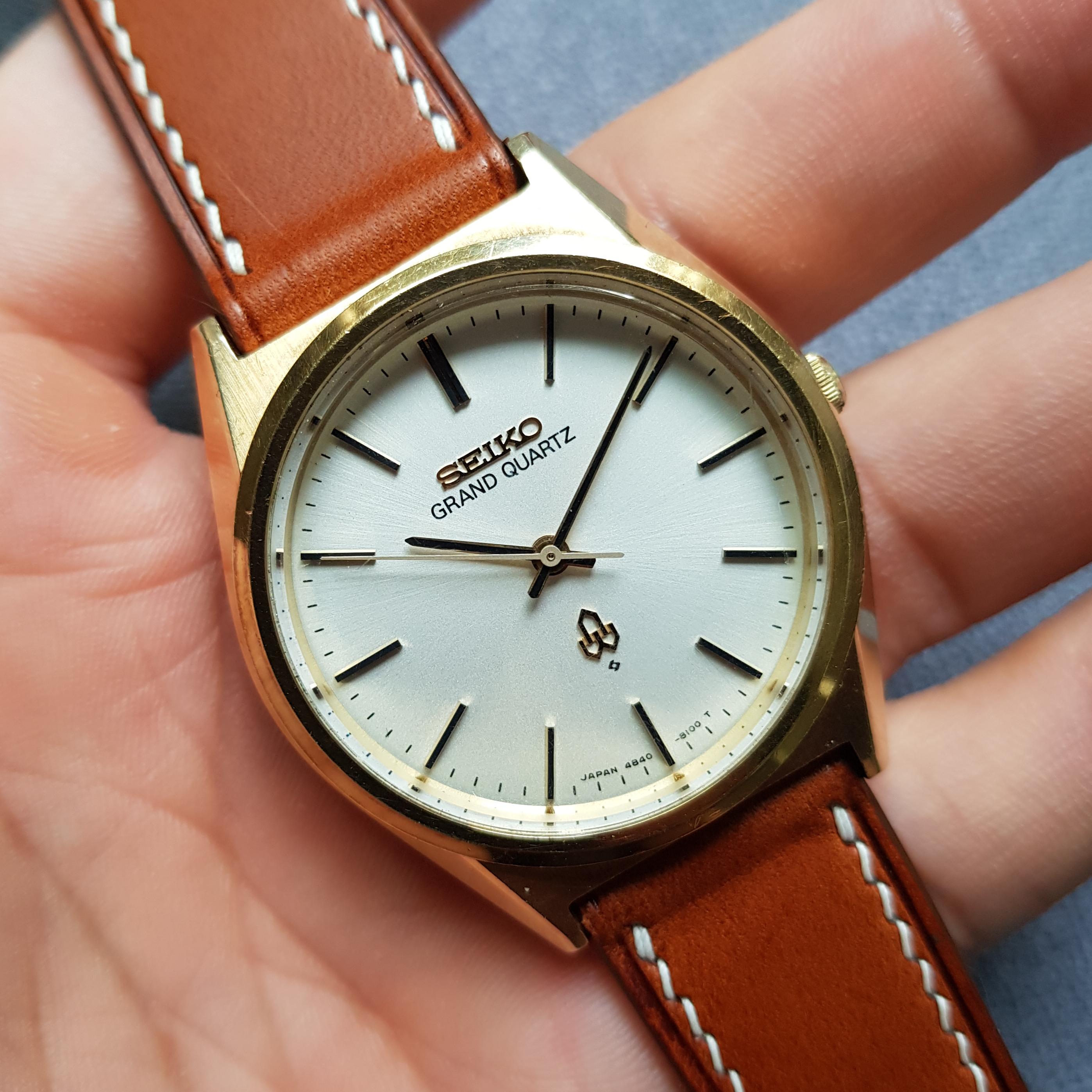 WTS] Seiko Grand Quartz Cap Gold 4840-8110 | WatchCharts Marketplace
