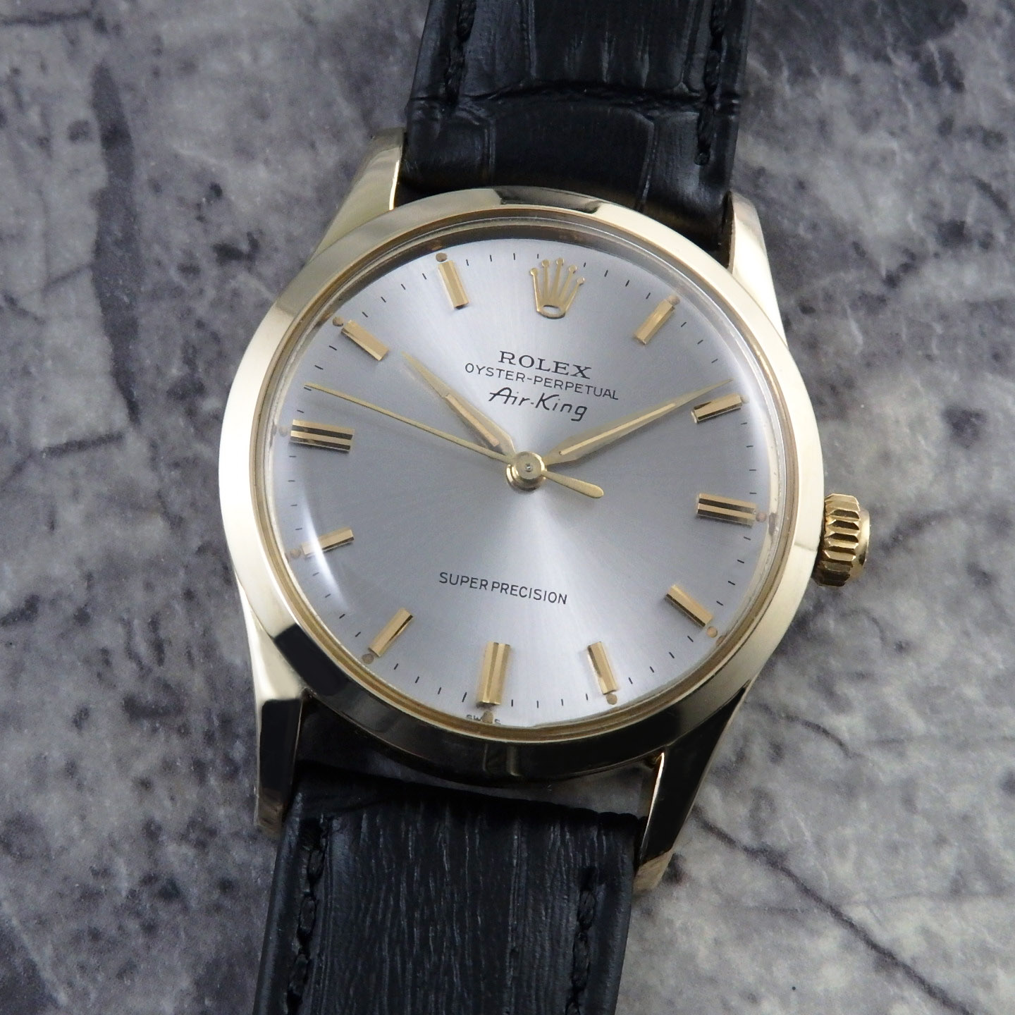 Rolex Air King Ref.5506 Alphahand 1959 Vintage ROLEX Cal.1530