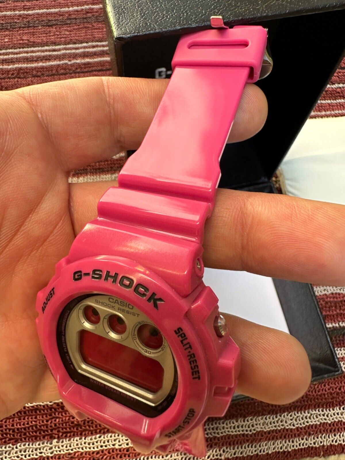 CASIO G-SHOCK DW-6900CS-4 Pink Rare Clean Excellent Unisex