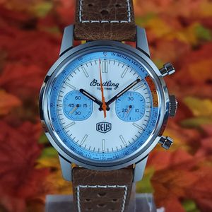 ot924 Seiko Chronograph 100m 7T92-0DW0 Quartz Analog Mens Watch