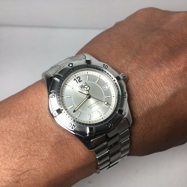 Tag Heuer 2000 Series WK2116 Stainless Steel Automatic Silver Dial
