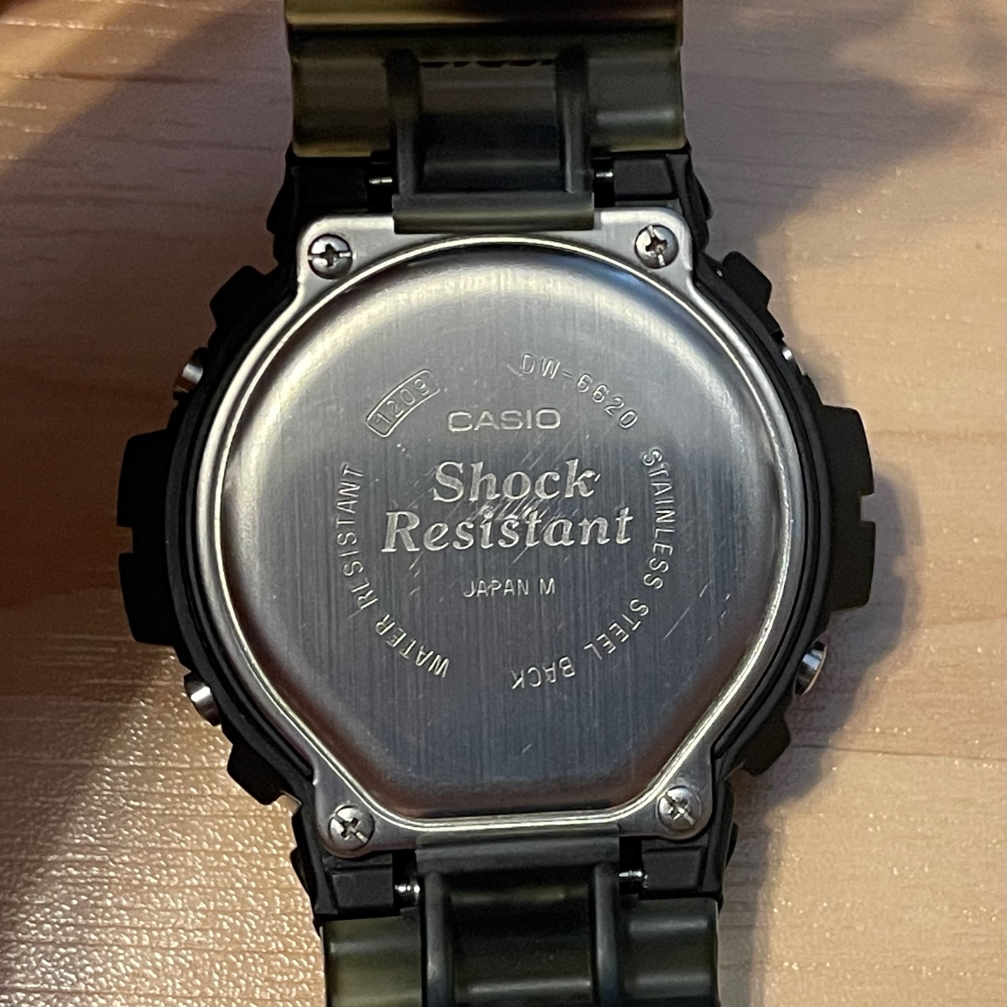 CASIO G-SHOCK DW-6620-3 スコーピオン/スケルトン迷彩 - 腕時計(デジタル)