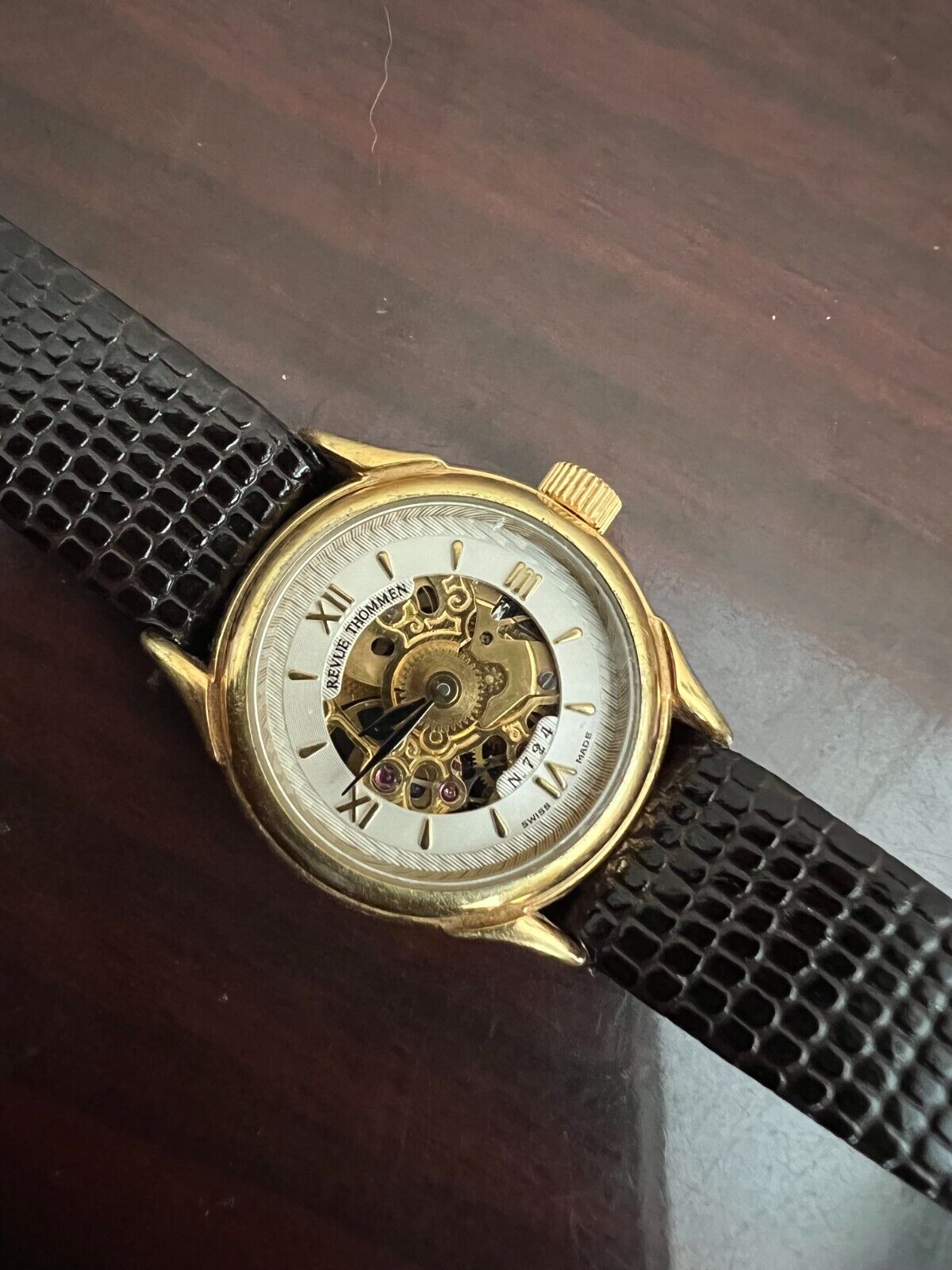 Revue thommen best sale skeleton watch