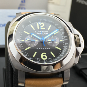 RARE PANERAI PAM 192 TANTALIUM CHRONO LE COMPLETE SET WatchCharts