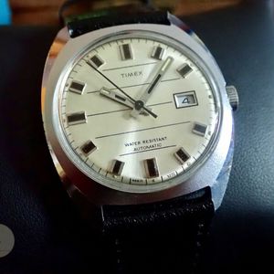 Mens working vintage AUTOMATIC DATE watch TIMEX viscount GB SERVICED 1972  M32 | WatchCharts