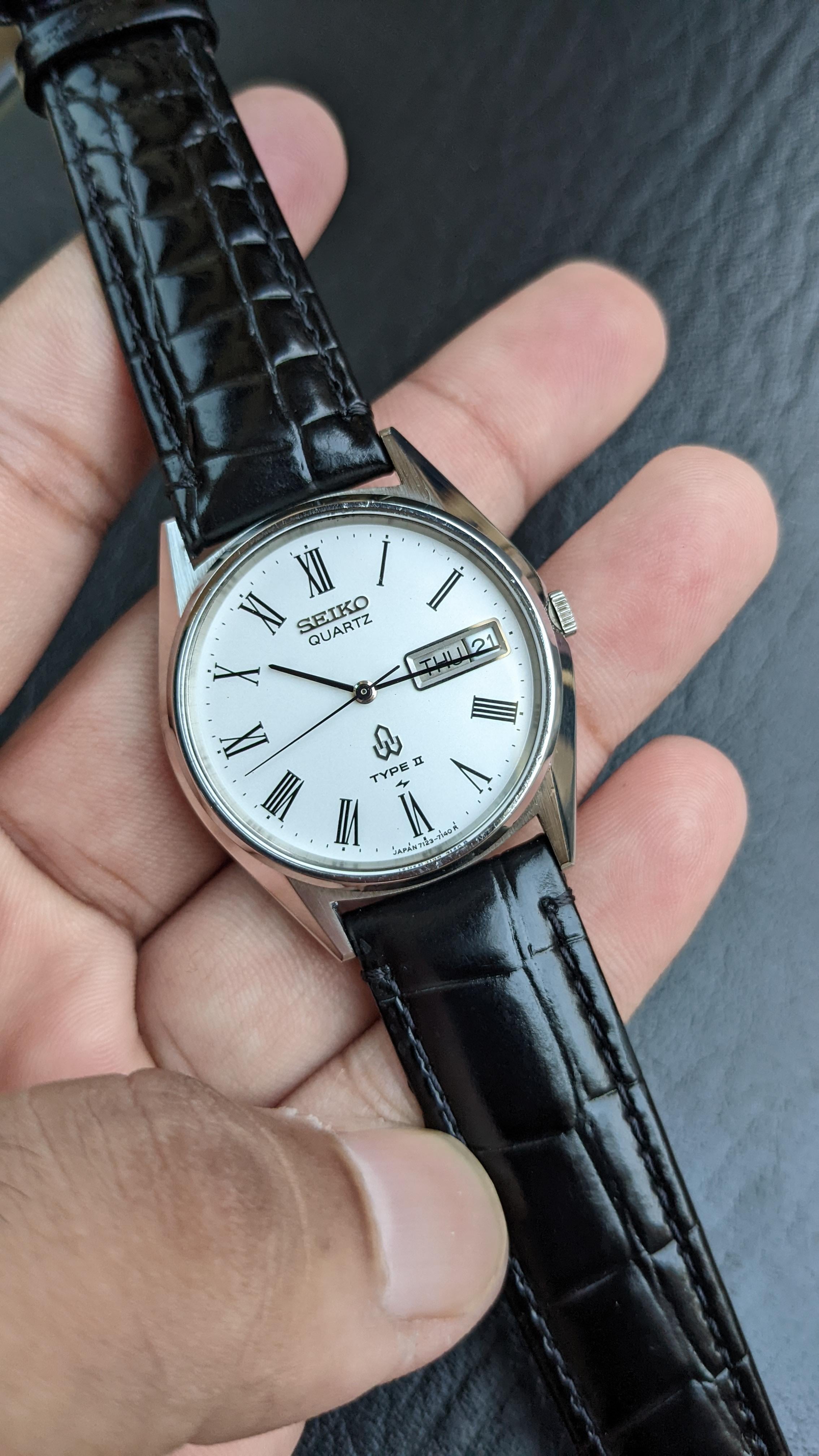 Seiko quartz 21 on sale jewels