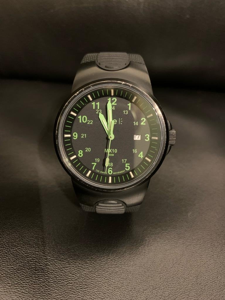 nite MX10 - Japan Edition with green accents - NOW $150 USD | WatchCharts  Marketplace