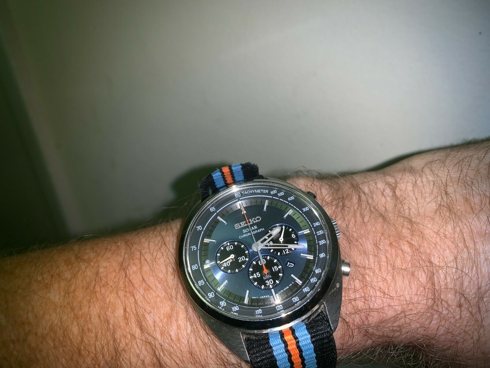 seiko recraft solar quartz chronograph