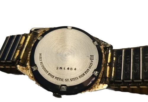 Seiko Railroad Approved Watch Vintage Day Date 7123-8429-P A1 Mens