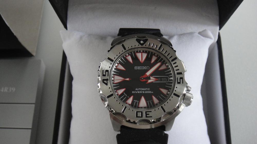 Bnib SEIKO MONSTER SRP313J1 NEW MODEL WatchCharts