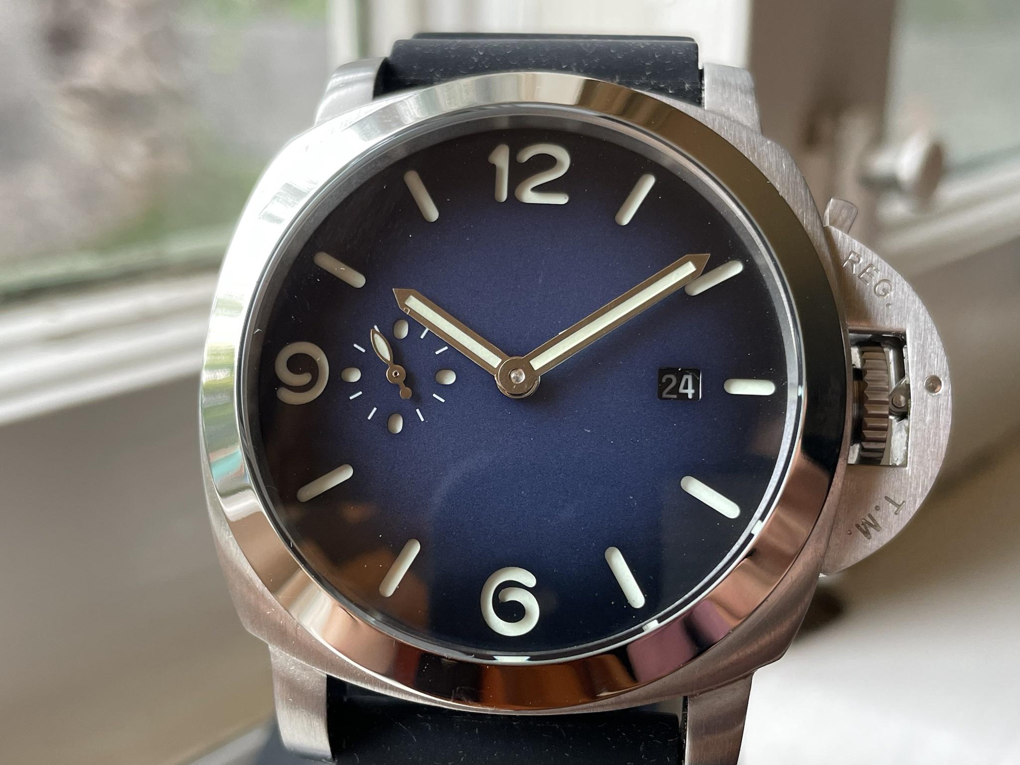 WTS A Panerai Homage A Custom Built 44mm Bespoke Timepiece