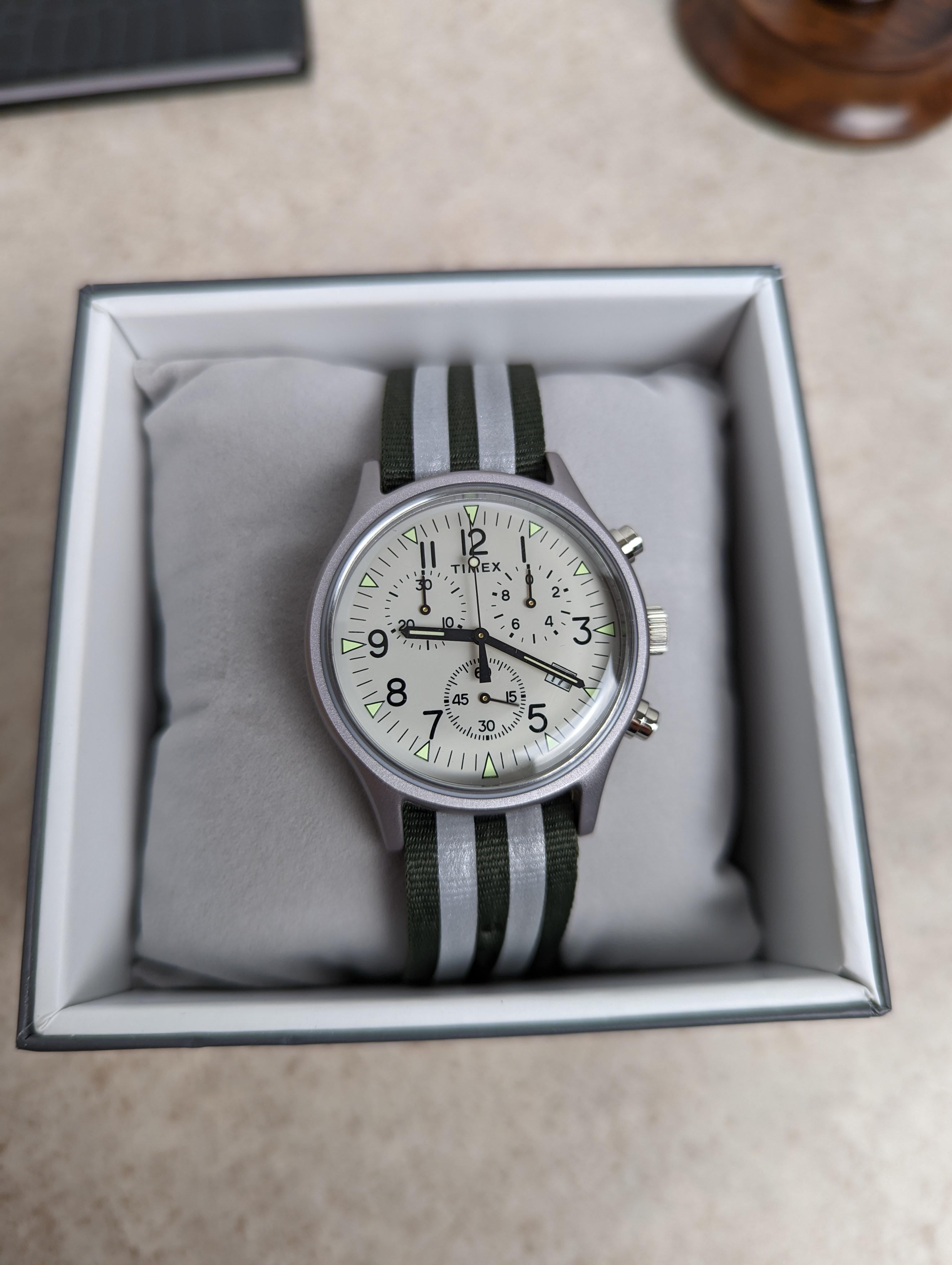 Mk1 chronograph outlet