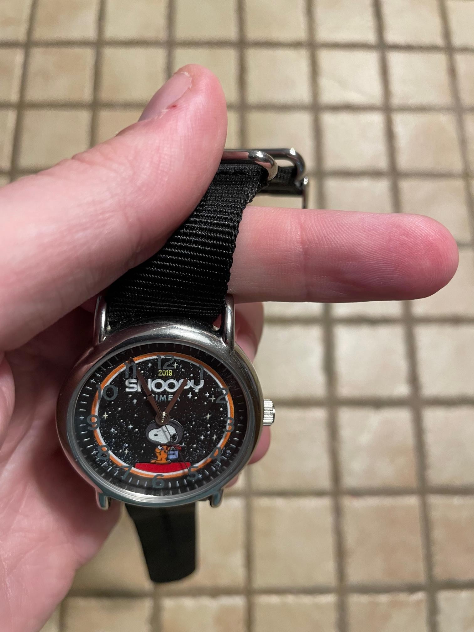 Timex discount snoopy nasa