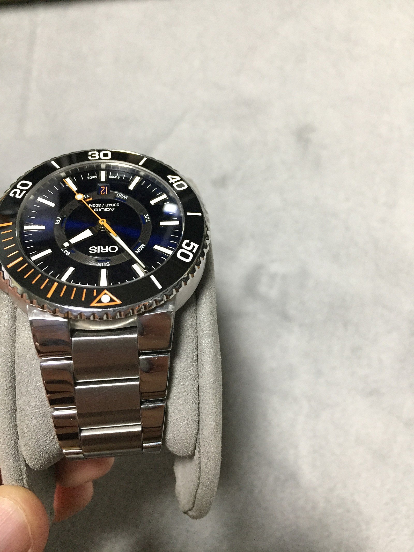 FS Oris Aquis 43.5mm Staghorn Restoration Limited Edition One of