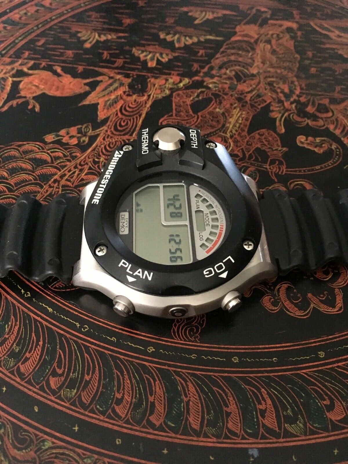 Bism Bridgestone Dive Demo Digital Diver Watch Dive Computer Steel Japan |  WatchCharts Marketplace