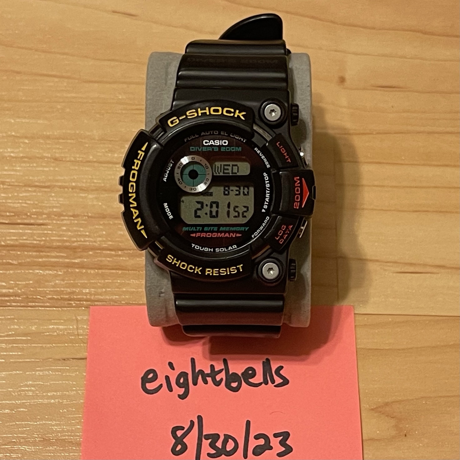 WTS] Casio G-Shock GW-200Z-1 Final Frogman Tough Solar Master of G