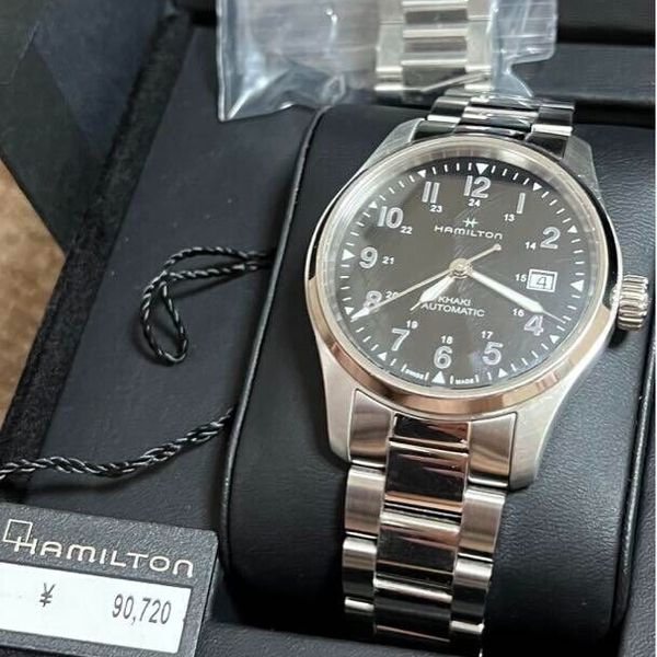 Hamilton Khaki Field Nano Universe Men's Watch Automatic Black