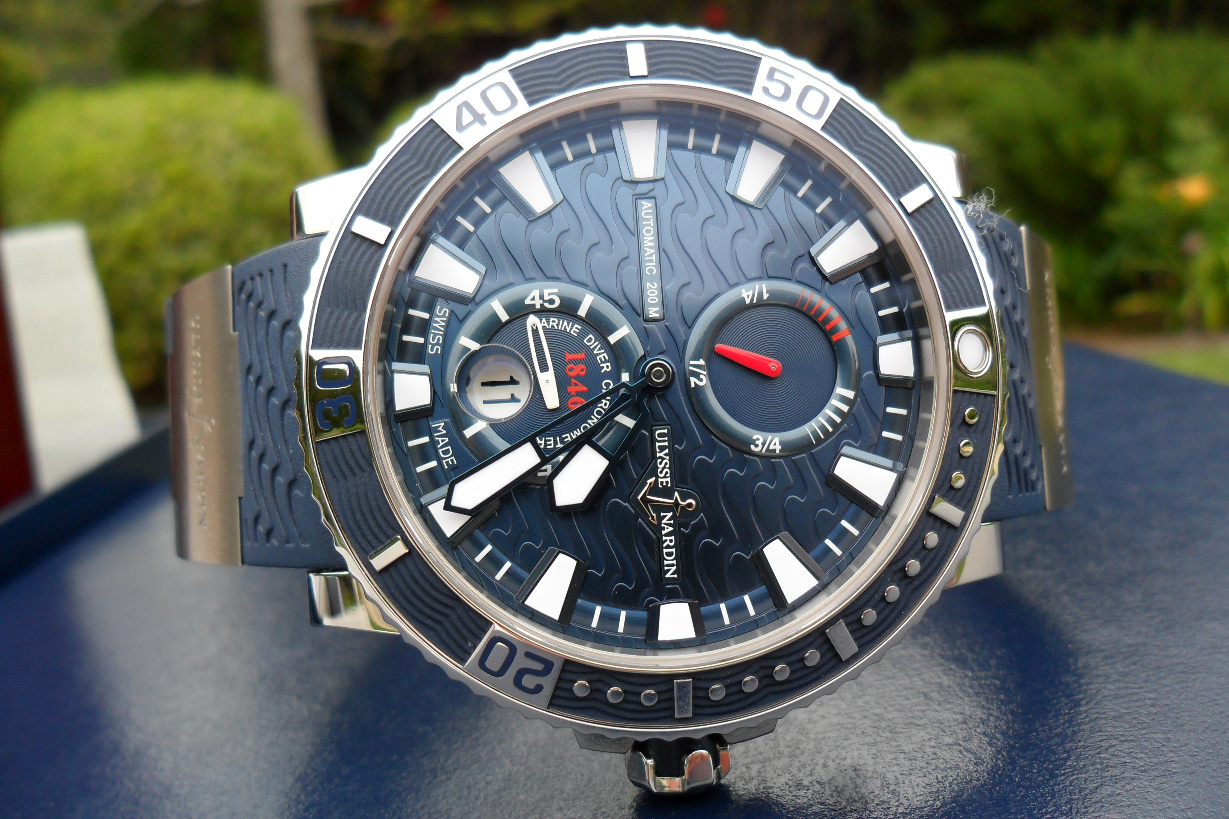 FS Ulysse Nardin Maxi Marine Diver Titanium UN MMD 45MM Blue