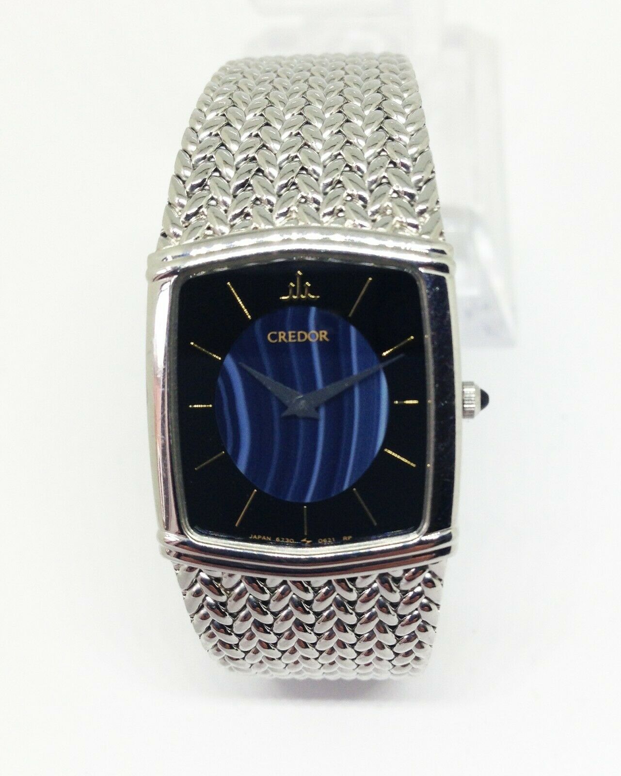 Women's Seiko CREDOR 6730-5340 Quartz Watch. 21mm Case. Blue Dial