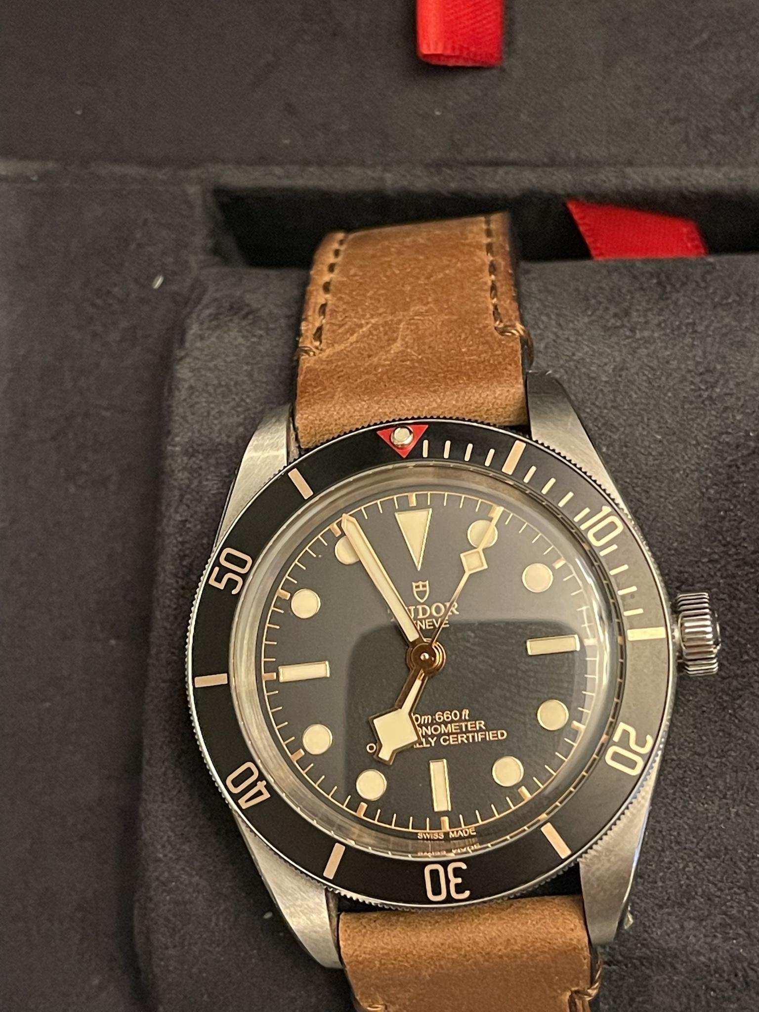 WTS Tudor BB58 79030N 39mm BB58 with original leather strap