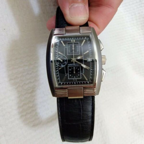 RARE* HAMILTON Mount Vernon Men's AUTOMATIC CHRONOGRAPH WATCH