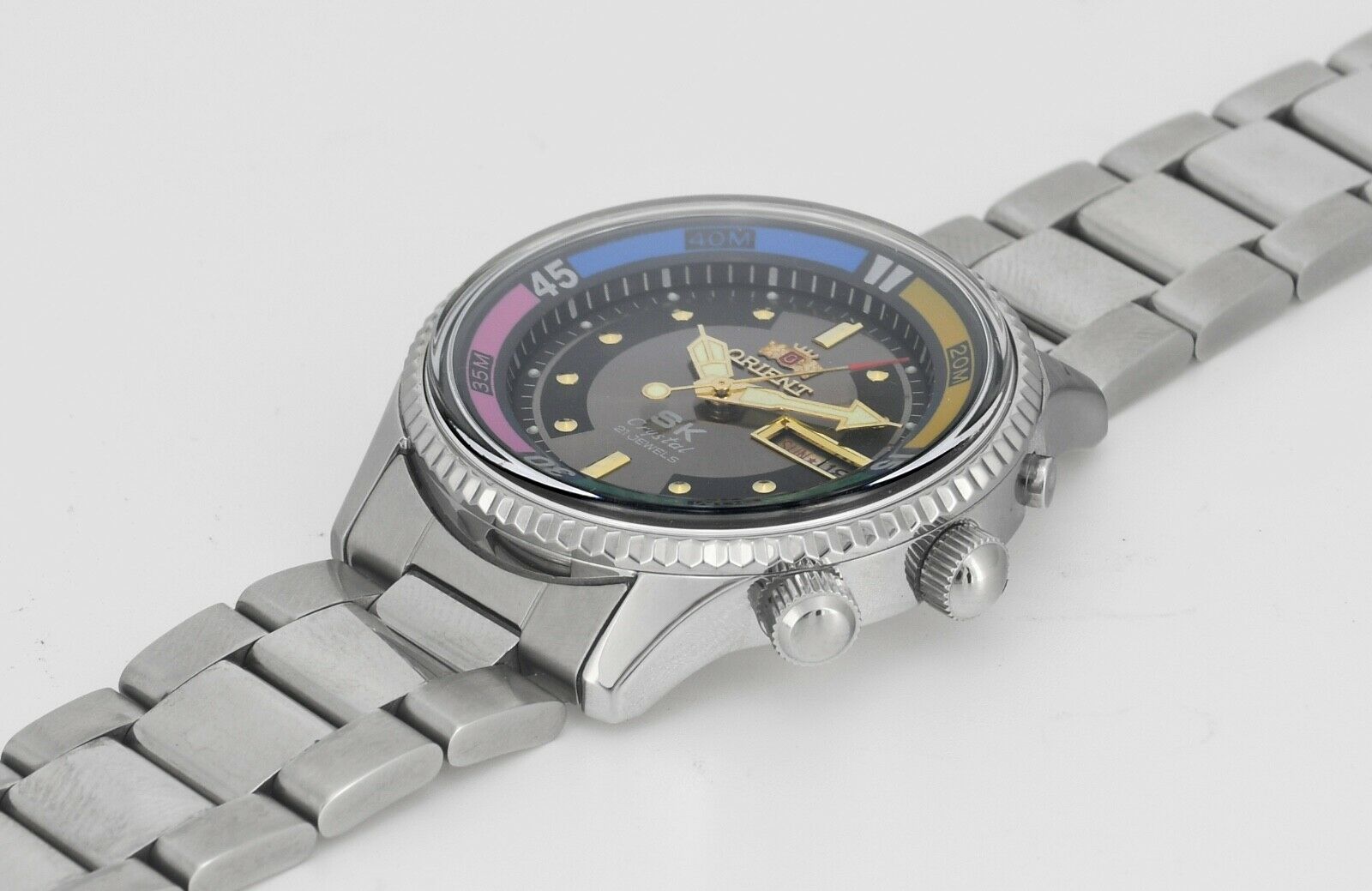 【美品】ORIENT SK Crystal フルオリジナル Vintage Wrist Watch Orient SK Crystal,japan Watch,automatic