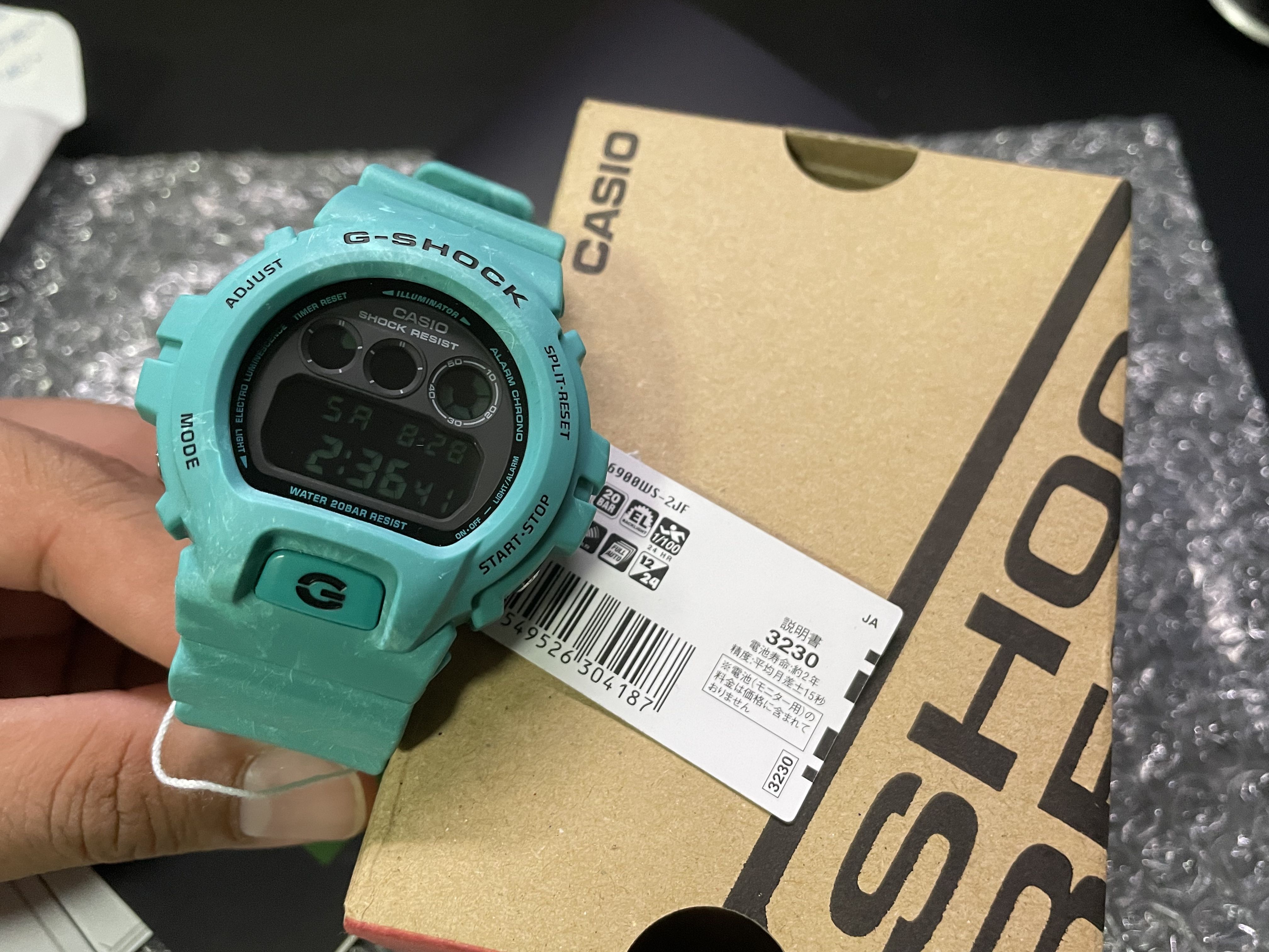 Casio G-SHOCK DW6900WS-2JF Japan Edition | WatchCharts