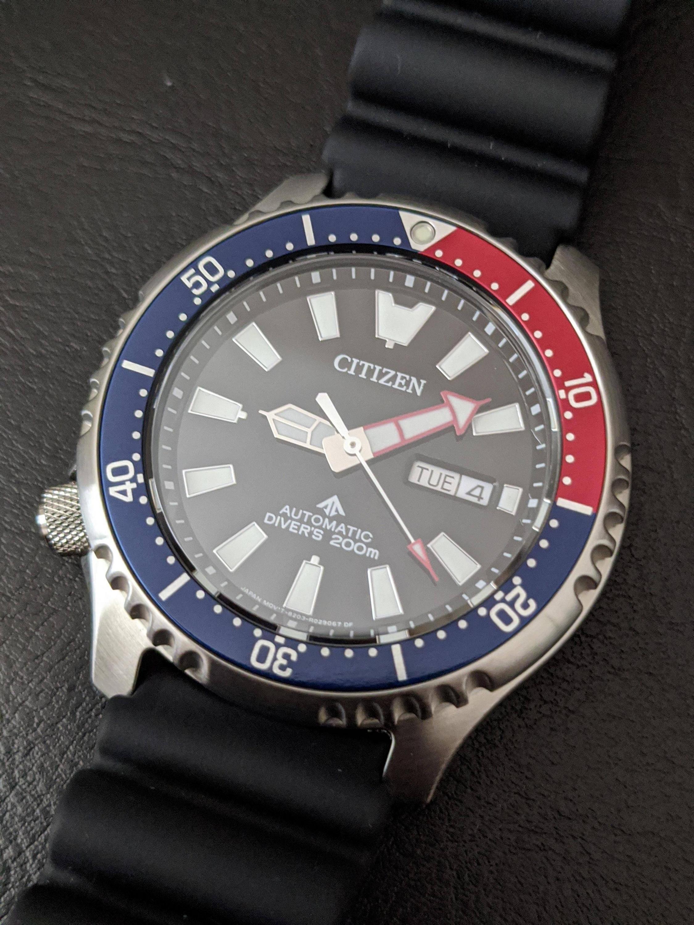 Citizen fugu pepsi best sale