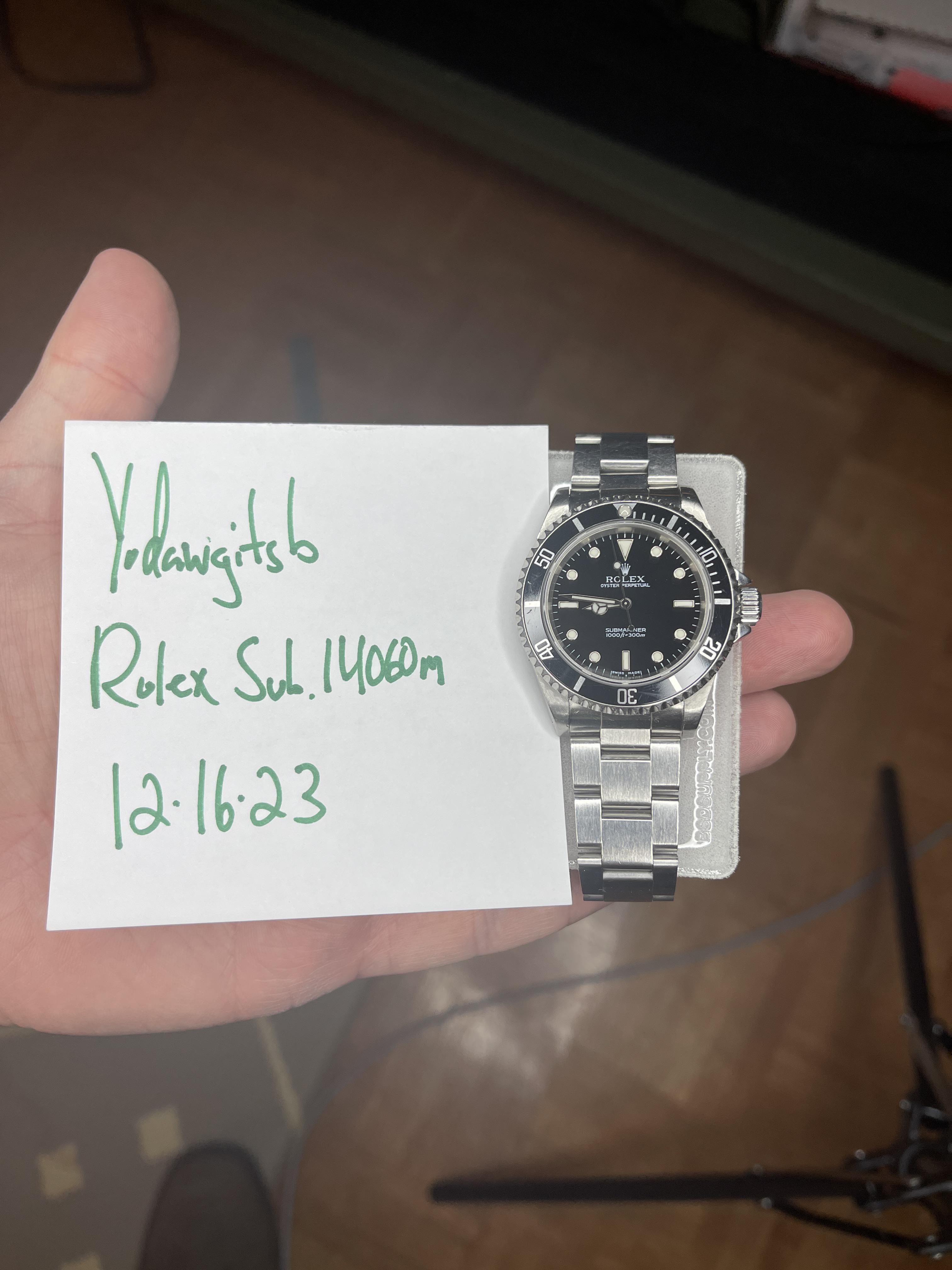 Rolex submariner outlet 2004 model