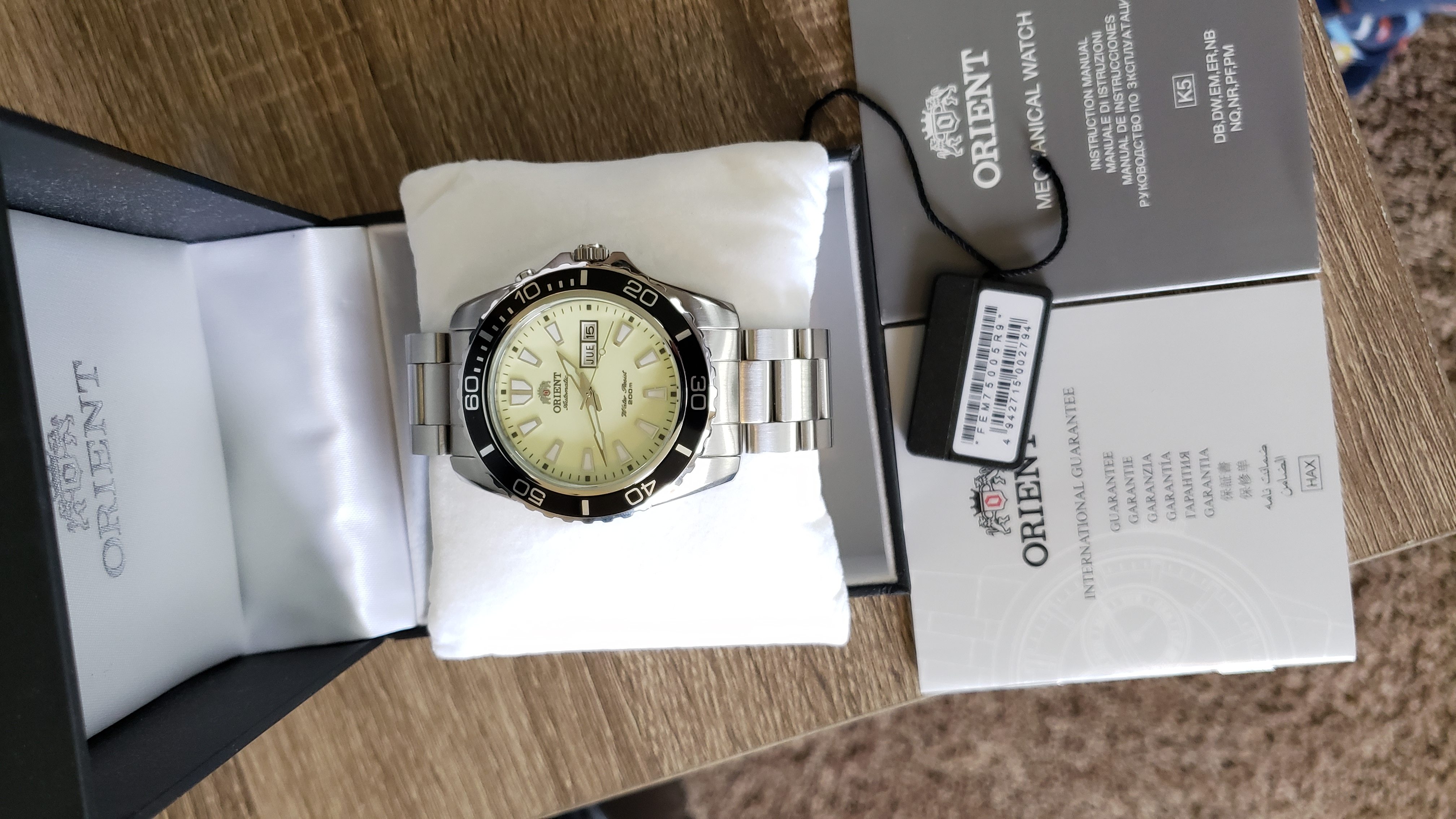 Orient mako xl top fem75005r9