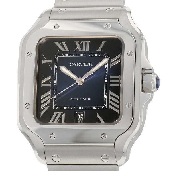Cartier Santos de Cartier LM WSSA0030 Cartier watch blue dial [pre ...