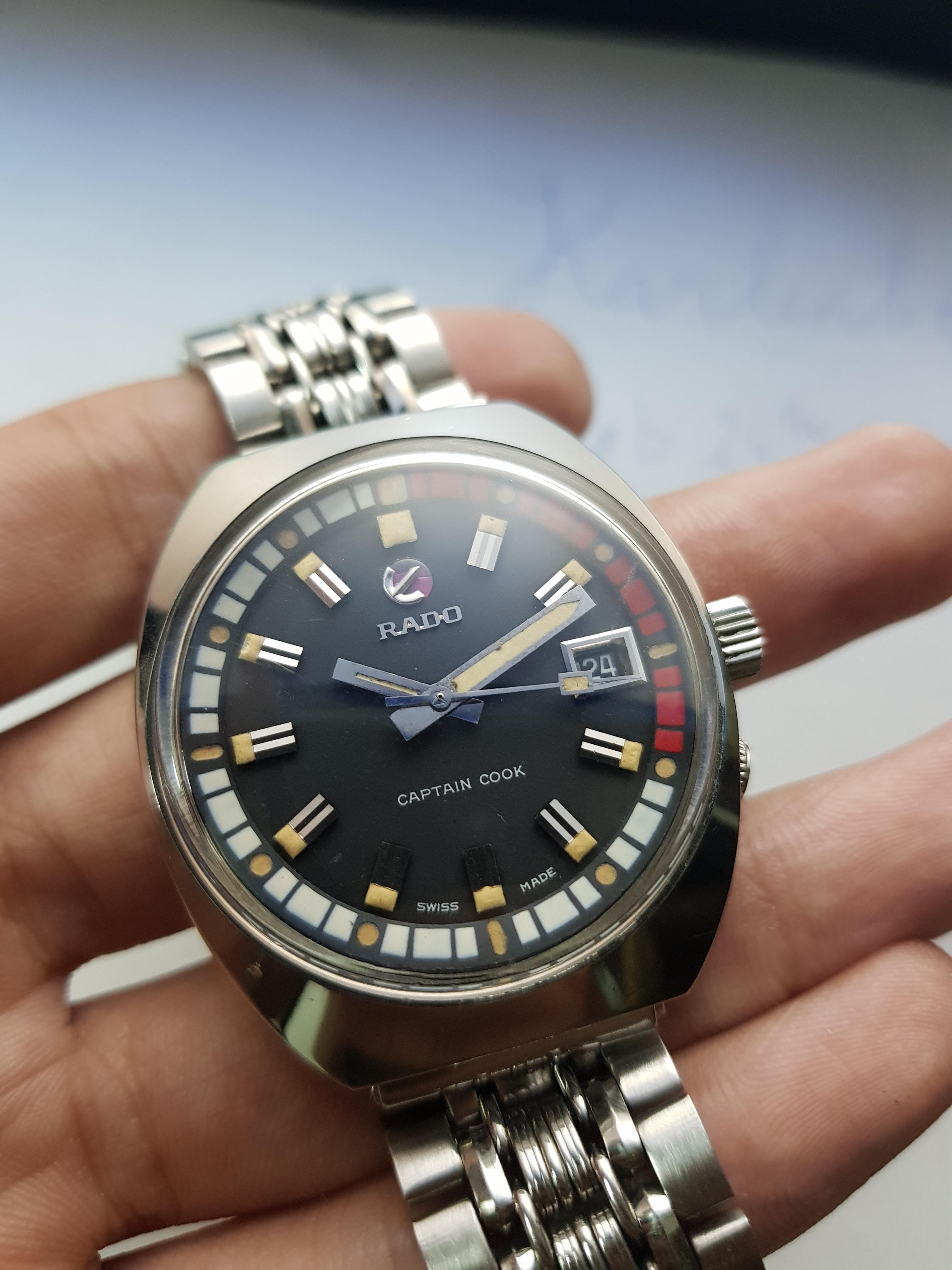 WTS] Vintage RADO Captain Cook MKII Automatic 25 jewels Swiss Made