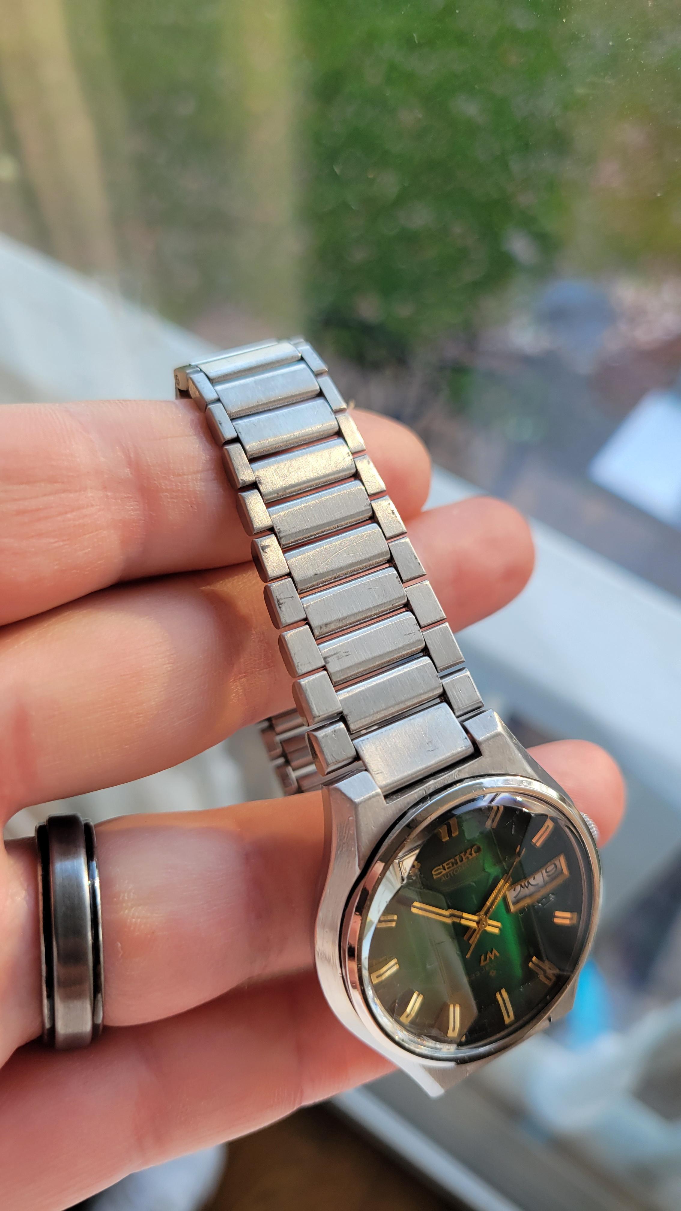 WTS] Seiko Lord Matic 5606-7350 Emerald Green - Serviced - $225