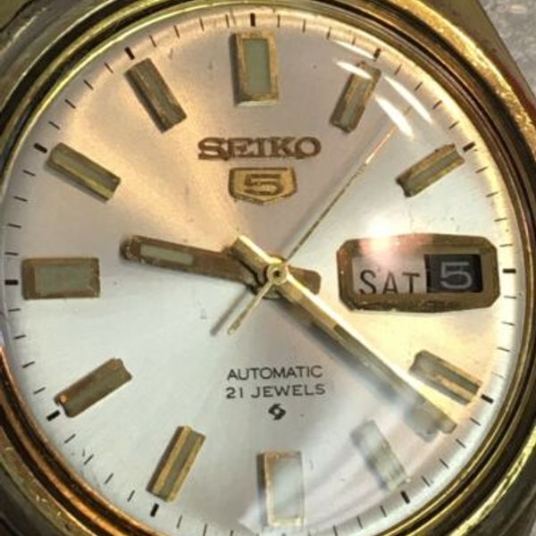 Vintage Seiko 5 Automatic 21 Jewel Mens Watch 6119 8080 | WatchCharts