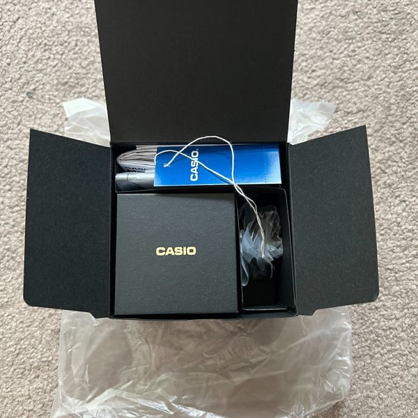 Casio Watch 50th Anniversary Casio Metal Ring Watch / CRW001-1 / SAME ...